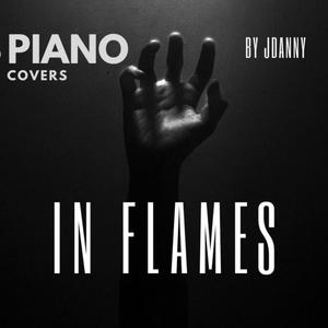 Piano and Flames