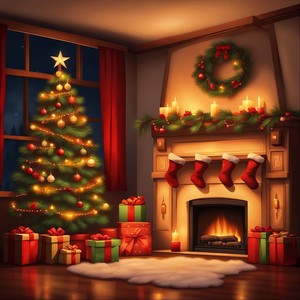 Christmas Fireplace (Soundscape)