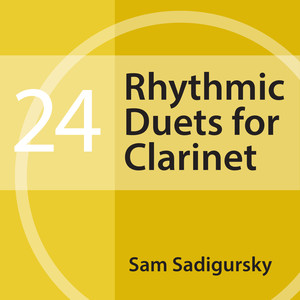 24 Rhythmic Duets for Clarinet