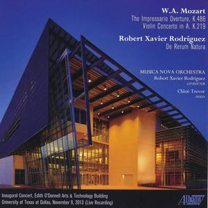 MOZART, W.A.: Violin Concerto No. 5, "Turkish" / The Impresario Overture / RODRÍGUEZ, R.X.: De Rerum