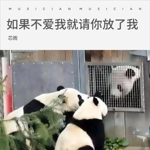 如果不爱我就请你放了我 (伴奏)