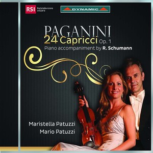 Paganini: 24 Caprices, Op. 1, MS 25 (Acc. by R. Schumann)