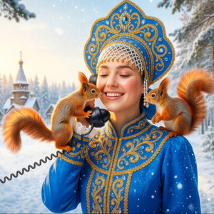 Зима над городом поёт