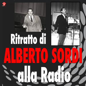 Ritratto di Alberto Sordi alla Radio