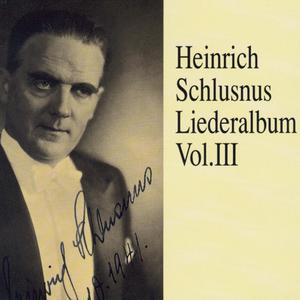 Heinrich Schlusnus - Liederalbum (Vol.3) - Nachruf (Nr.20, 14)