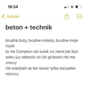 beton (feat. technik) [Explicit]