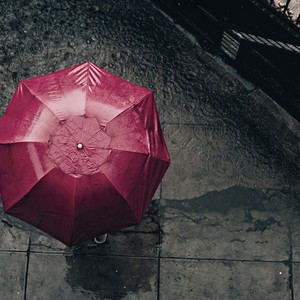 windy weather with rain
