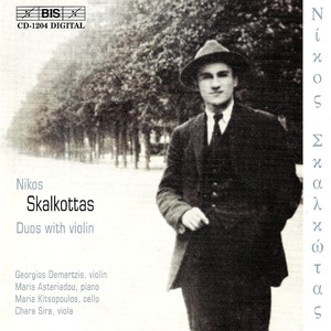 SKALKOTTAS: Duos with Violin