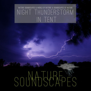 Night Thunderstorm in Tent