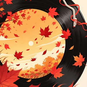 当秋风吹落红叶的时候 (伴奏)