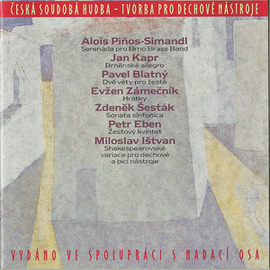 Contemporary Czech Music For Wind Instruments