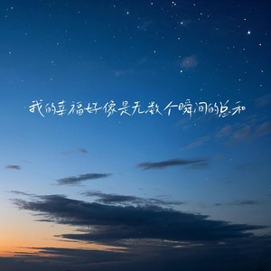 我的幸福好像是无数个瞬间的总和