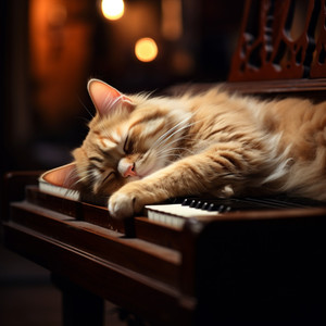 Gato dormido - Notas De Bigotes En Melodía De Lluvia