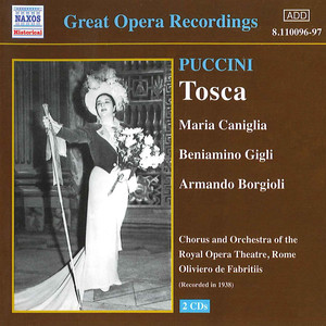 PUCCINI: Tosca (Gigli, Caniglia) [1938]