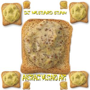 Abstract Mustard Art