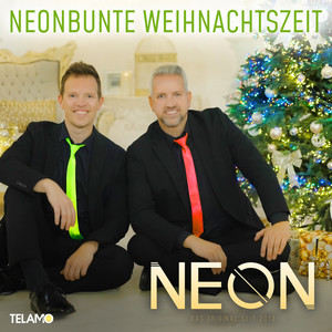 Neonbunte Weihnachtszeit