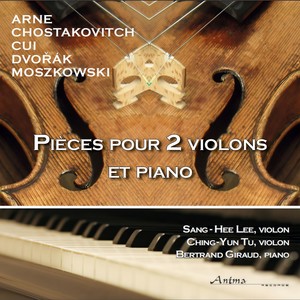 5 pièces pour deux violons et piano - No. 2, Gavotte