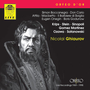 Opera Scenes and Arias - VERDI, G. / ROSSINI, G. / TCHAIKOVSKY, P.I. / MUSSORGSKY, M.P. (Ghiaurov, Waechter, Krips, Sinopoli) [1969-1998]