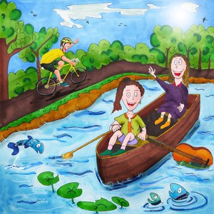 Du cykler så stærkt