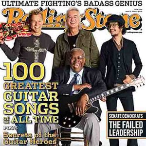 Rolling Stone Magazine's 100 Greatest Guitar Songs of All Time