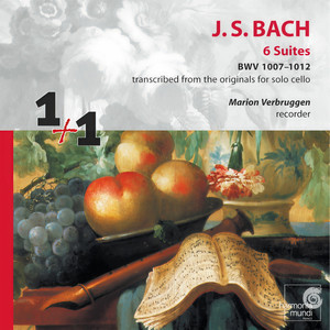 J.S. Bach: 6 Suites BWV 1007-1012 Transcribed for Recorder