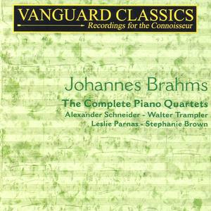 Brahms: The Complete Piano Quartets