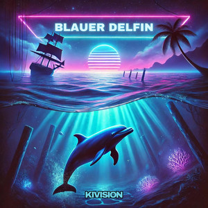 Blauer Delfin