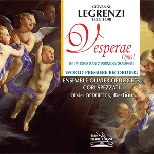 Legrenzi : Vesperae, Op. 1 - In Laudem Sanctissimi Sacramenti