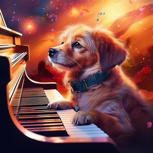 Dogs' Piano Tunes: Gentle Melodies