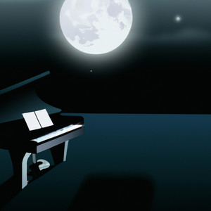 Sad Piano under the Moonlight