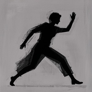 Melintasi jalan setapak