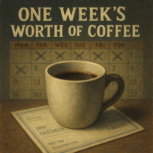 One Week's Worth of Coffee