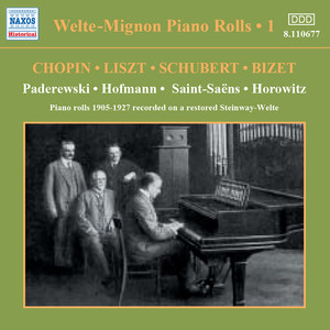 Welte-Mignon Piano Rolls, Vol. 1 (1905-1927)