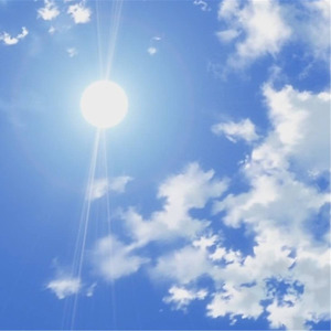The sky