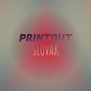 Printout Slovak