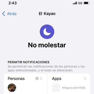 No Molestar