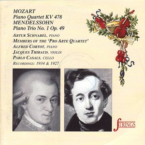 Mozart: Piano Quartet - Mendelssohn: Piano Trio (莫扎特：钢琴三重奏 - 门德尔松：钢琴三重奏)
