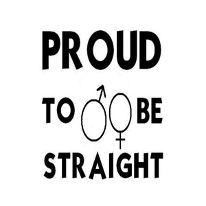 Proud to Be Straight(Freestyle Verse)