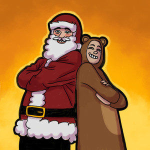 Monkey Man and Santa Claus