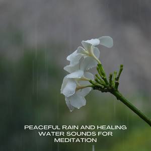 Peaceful Rain And Healing Water Sounds For Meditation, Tai Chi, Reiki , Spa