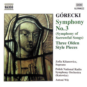 Górecki, Henryk Mikołaj: 3 Olden Style Pieces - I.