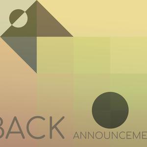 Back Announcement