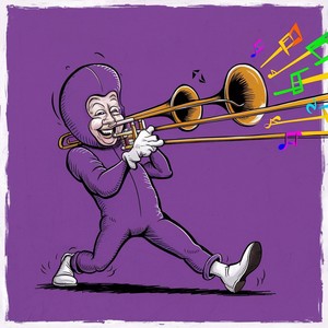 Silly, Funny, Wacky Trombone: Brass Horn Dance