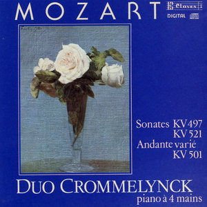 Duo Crommelynck - Sonata in C Major, K. 521 - I. Adagio (C大调奏鸣曲，作品521 - 第一乐章 柔板)