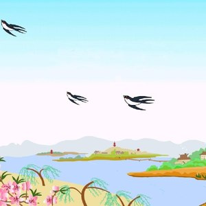 绝句-两个黄鹂鸣翠柳