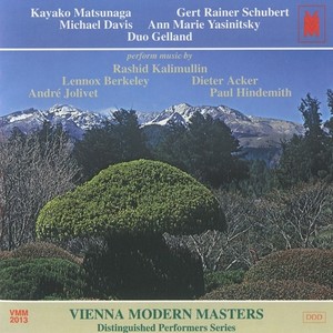 Violin and Piano Music - KALILIMULLIN, R. / BERKELEY, L. / ACKER, D / JOLIVET, A. / HINDEMITH, P. (Distinguished Performers, Series 1)