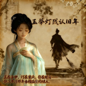 玉举灯残认旧年