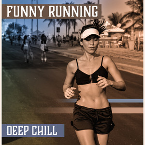 Funny Running: Deep Chill - Running on the Beach, Hot Summer, Jogging, Be Fit, Fitness Workout