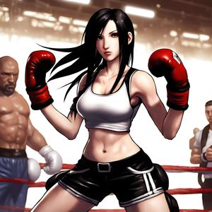 Tifa Before The Fight