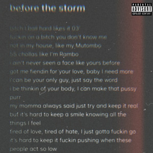 before the storm (Explicit)